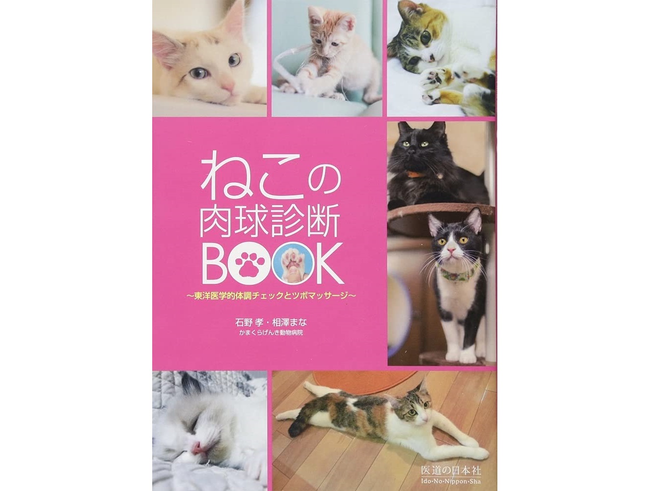 【書籍紹介記事】ぷにぷに可愛いだけじゃない！肉球で手軽に体調チェック「ねこの肉球診断BOOK」